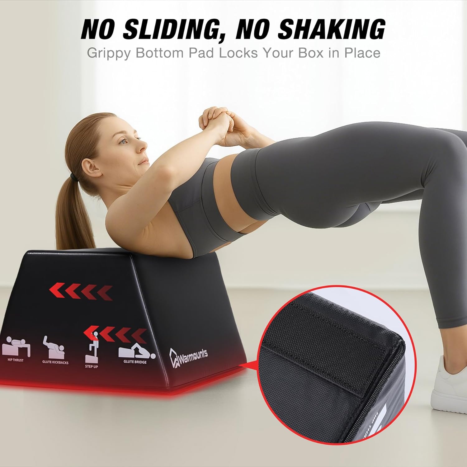 Leg Press Machine Home - Warmounts Hip Thrust Box, Equipo de