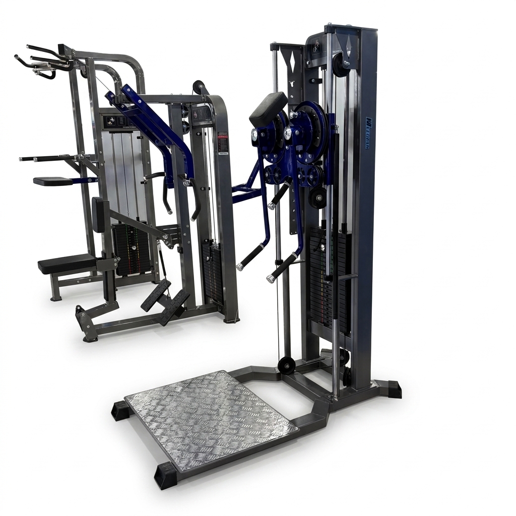 Functional Trainer Cable Machine - Máquina de Pecho Multifuncional de Alta
