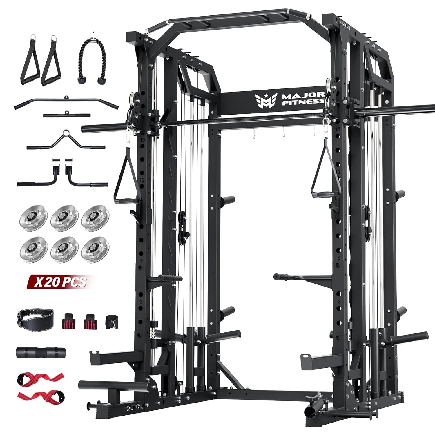Cable Crossover Machine Home - Máquina Smith para Gimnasio en Casa,