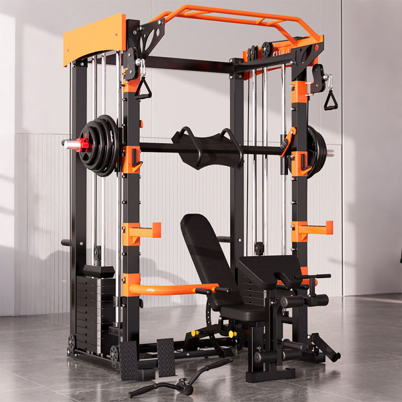 Máquina Smith 6 en 1 con Cable - Cable Crossover Machine Home reseña y precio