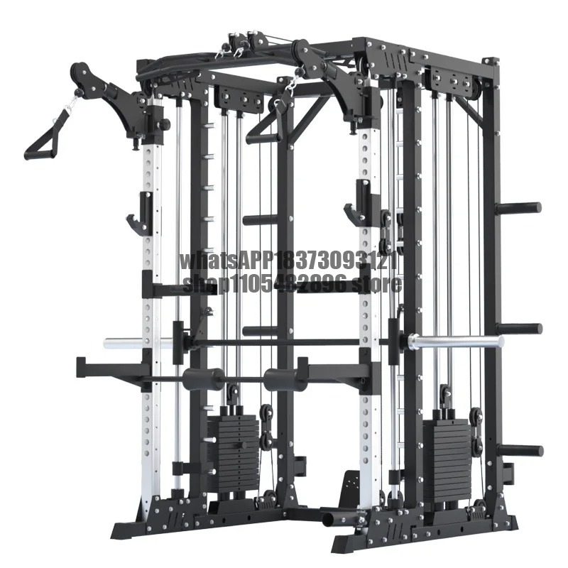 Rack de Sentadillas Comercial  - Cable Crossover Machine Home reseña y precio