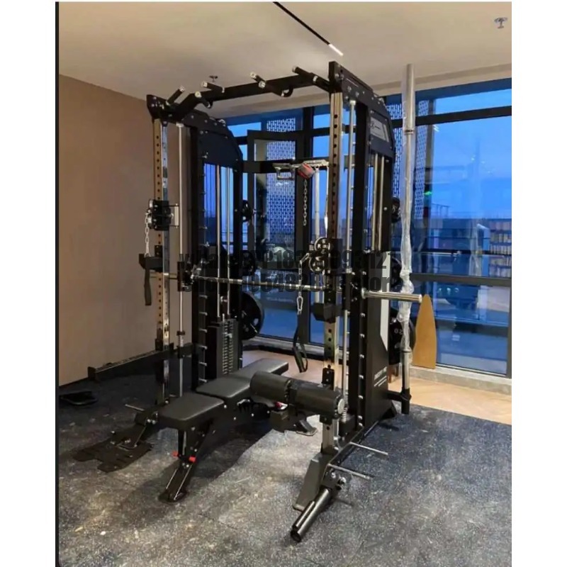 Rack de Sentadillas Comercial  - Cable Crossover Machine Home reseña y precio