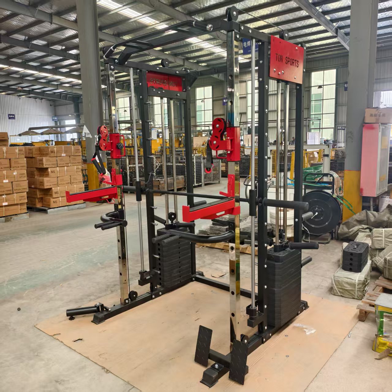 Máquina Smith Multifuncional F - Smith Machine Home Gym Power Rack reseña y precio
