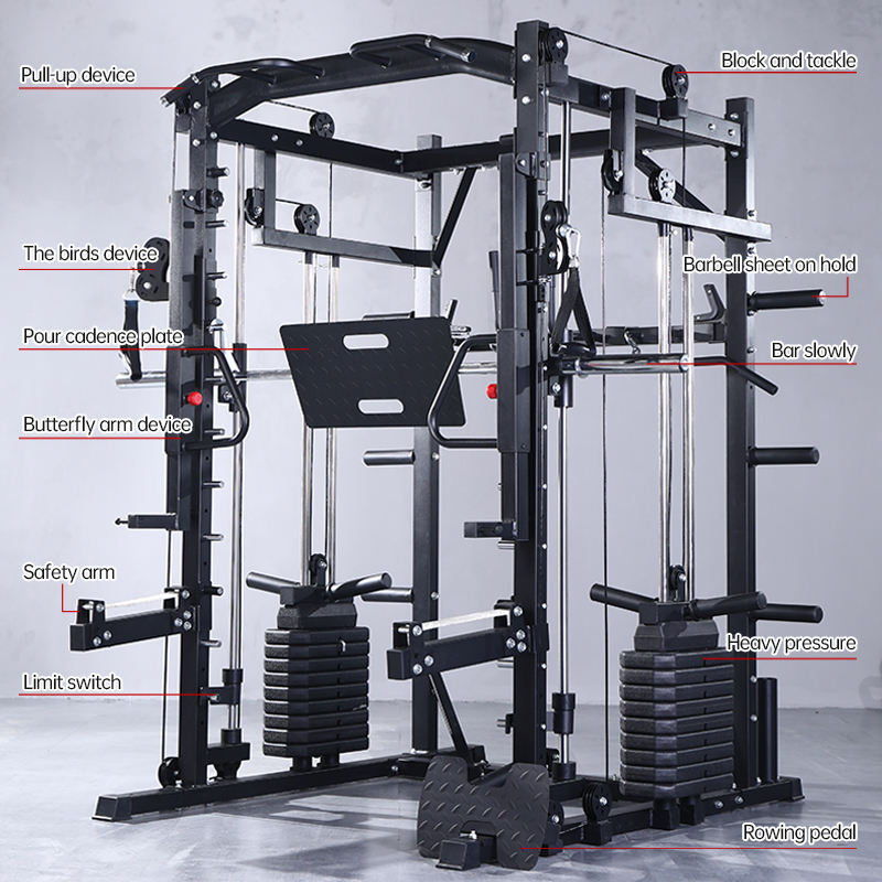 Máquina Smith, Rack de Potenci - Functional Trainer Cable Machine reseña y precio