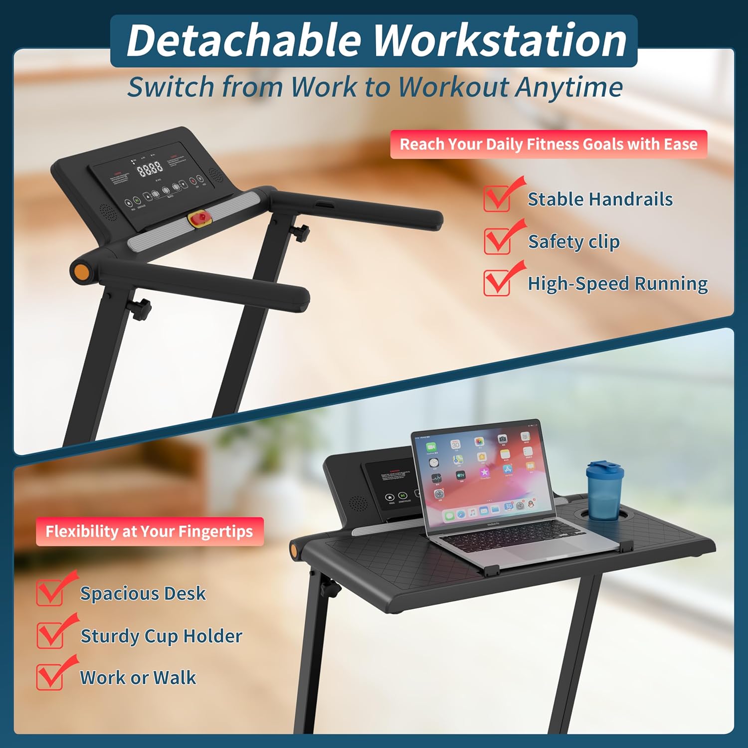Caminadora plegable para debaj - Treadmill Incline Home 3Hp reseña y precio