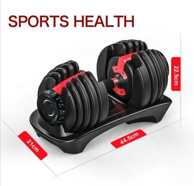 Equipo de Entrenamiento Físico - Adjustable Dumbbell 40Kg Pair reseña y precio