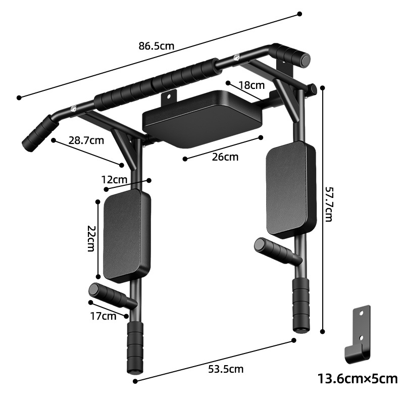 Barra de dominadas multifuncio - Pull Up Bar Wall Mounted reseña y precio