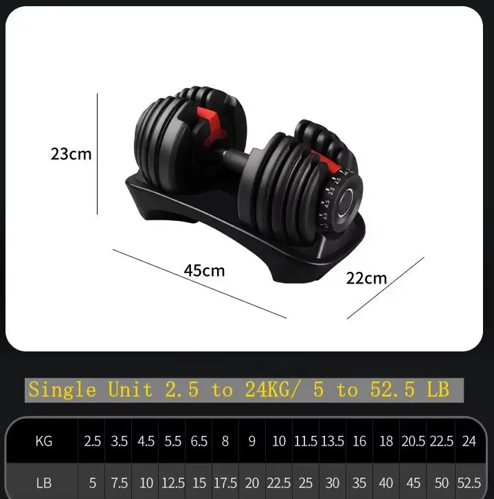 Nuevo Producto: Juego de Mancu - Adjustable Dumbbell 40Kg Pair reseña y precio