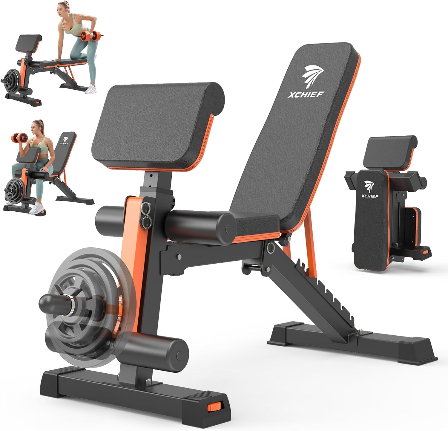 Banco de Pesas Plegable Ajusta - Bench Press Adjustable Incline reseña y precio