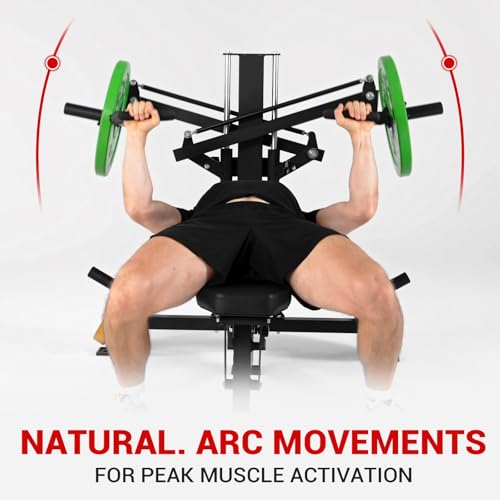 Máquina de press de pecho, máq - Bench Press Adjustable Incline reseña y precio