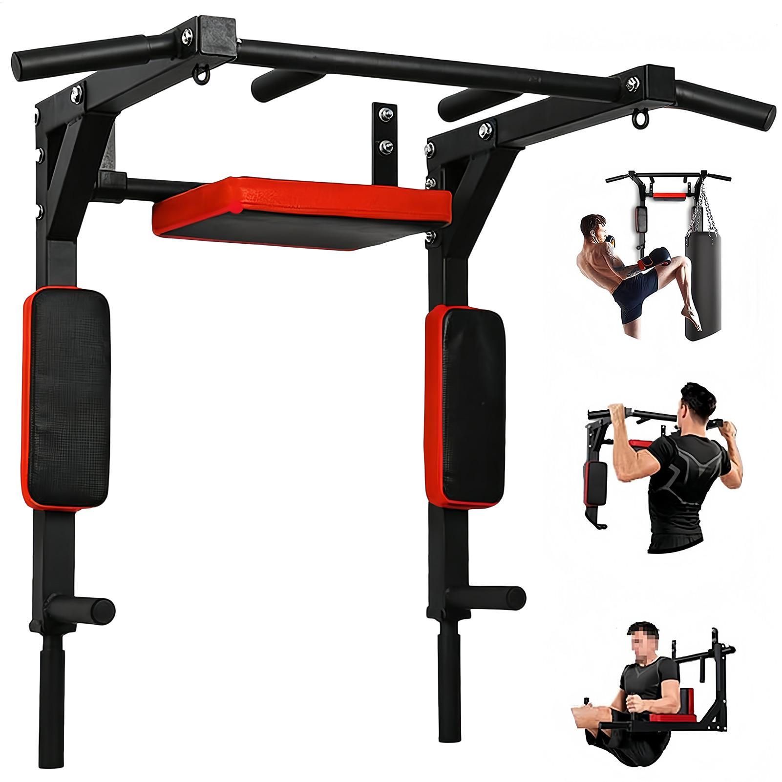 Barra de dominadas montada en  - Pull Up Bar Wall Mounted reseña y precio